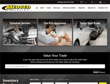 Tablet Screenshot of medvedsouth.com